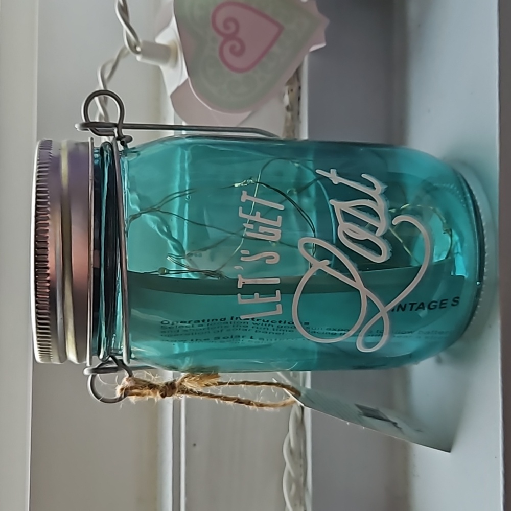 Glass solar lantern